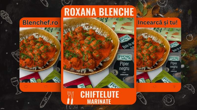 Chiftele Marinate în sos roșu cu condimente Fuchs
